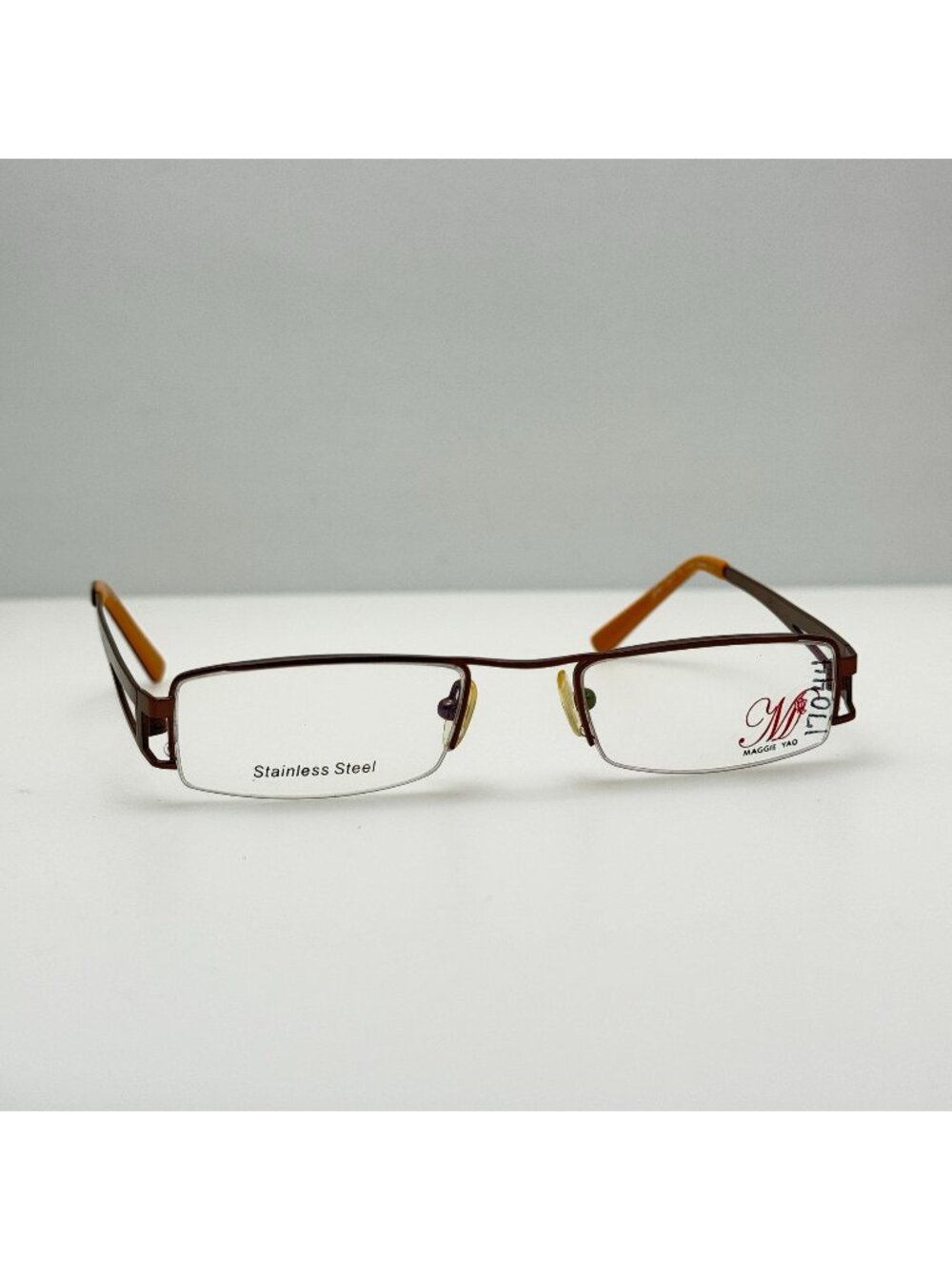 Maggie Yao MY905 Brown Eyeglasses Eye Glasses Frames Avada Eyewear 45-17-130